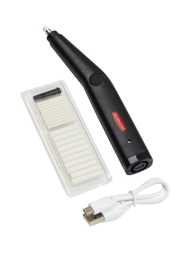RADIERA ELECTRICA REINCARCABILA DERWENT PROFESSIONAL – poza 2