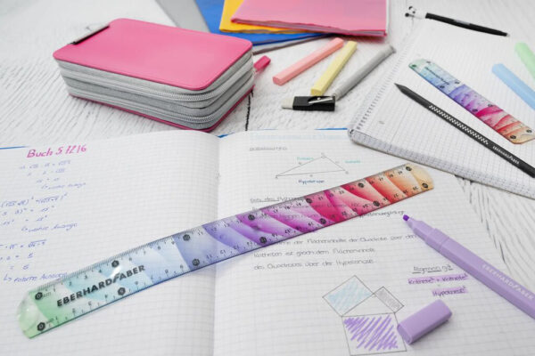 RIGLA 15CM FLEXIBILA RAINBOW EBERHARD FABER – poza 3