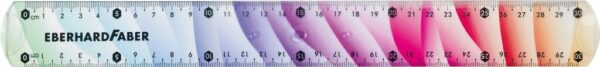 RIGLA 30CM FLEXIBILA RAINBOW EBERHARD FABER – poza 2