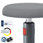 SCAUN ERGONOMIC PT POZITIE SEZUT/IN PICIOARE GRI ANTRACIT LEITZ – poza 4