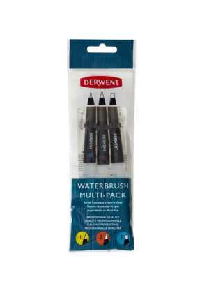 SET 3 BUCATI PENSULE CU REZERVOR (2 x VARF ROTUND, 1 x VARF TESIT) PROFESSIONAL DERWENT – poza 1
