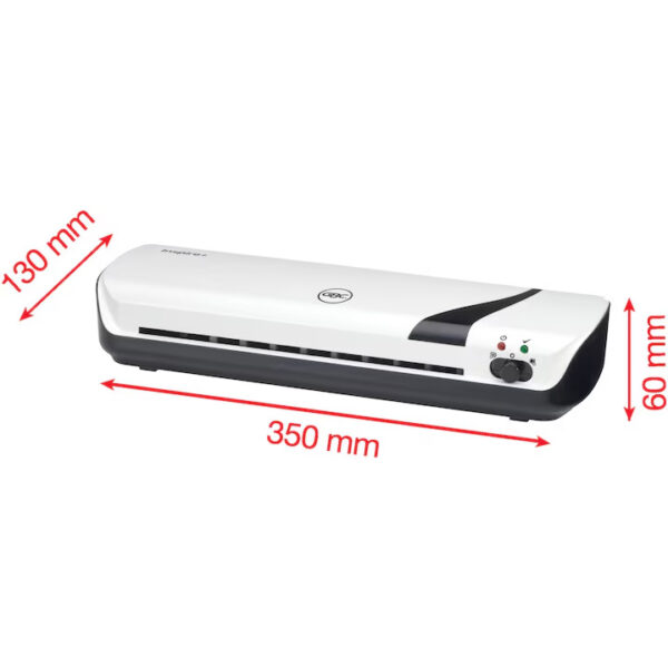 SET CRAFT GBC 4 IN 1 ALB,LAMINATOR A4 INSPIRE+, TRIMMER, ROUNDER, FOLII LAMINARE A4 – poza 3