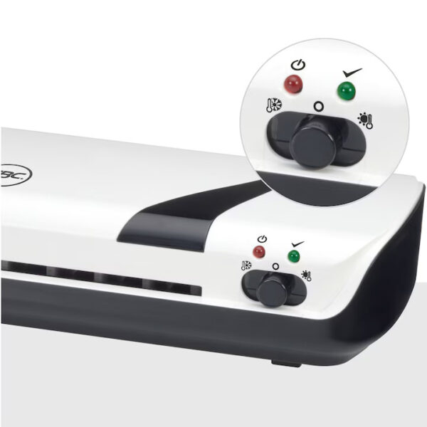 SET CRAFT GBC 4 IN 1 ALB,LAMINATOR A4 INSPIRE+, TRIMMER, ROUNDER, FOLII LAMINARE A4 – poza 5