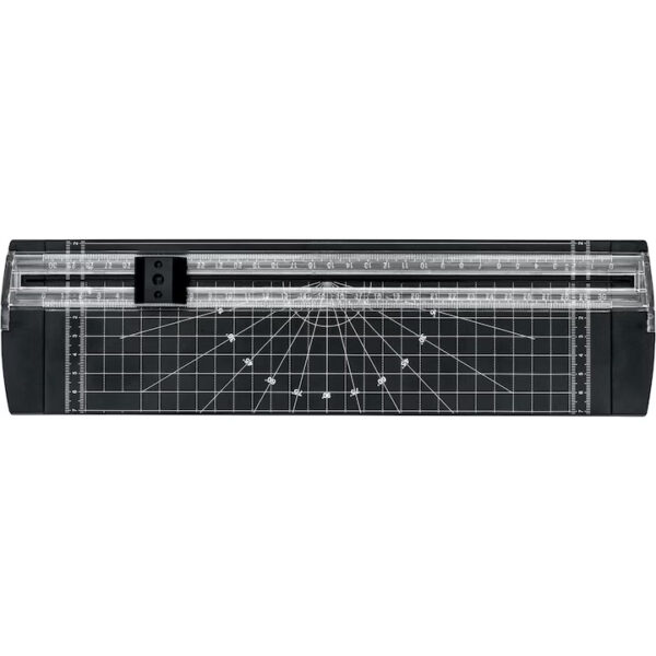 SET CRAFT GBC 4 IN 1 NEGRU,LAMINATOR A4 INSPIRE+, TRIMMER, ROUNDER, FOLII LAMINARE A4 – poza 4