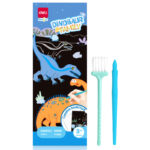 SET CREATIV 15 SEMNE DE CARTE CARTON RAZUIBIL DINOZAURI DELI – poza 2