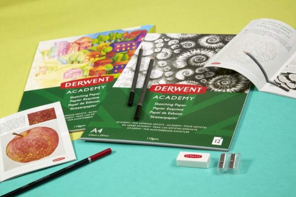 SET CREIOANE GRAFIT 6B-5H PENTRU INCEPATORI DERWENT ACADEMY – poza 3