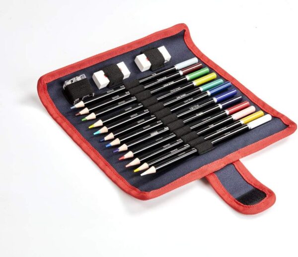 SET PORTBAIL CREIOANE COLORATE 16 CUL PT SCHITE DERWENT ACADEMY – poza 3