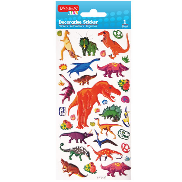 STICKER PUFFY DINO TNX-25132 TANEX – poza 1