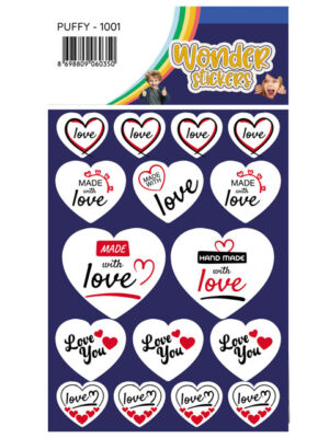 STICKER PUFFY LOVE SERIES 1001 TANEX – poza 1
