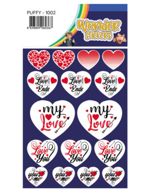STICKER PUFFY LOVE SERIES 1002 TANEX – poza 1