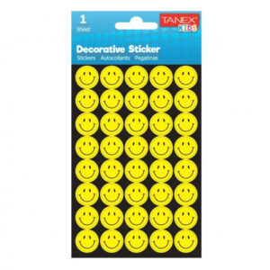 STICKER PUFFY SMILEY 40/SET TNX-25019 TANEX – poza 1