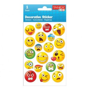 STICKER PUFFY SMILEY FACES TNX-25015 TANEX – poza 1
