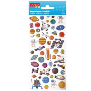 STICKER PUFFY SPACE TNX-25133 TANEX – poza 1