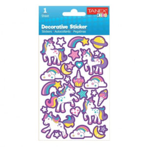 STICKER PUFFY UNICORNI TNX-25005 TANEX – poza 1