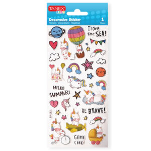 STICKER PUFFY UNICORNS 2 TNX-25123 TANEX – poza 1