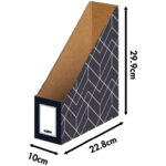 SUPORT DOCUMENTE CARTON GRI DECOR FELLOWES – poza 3