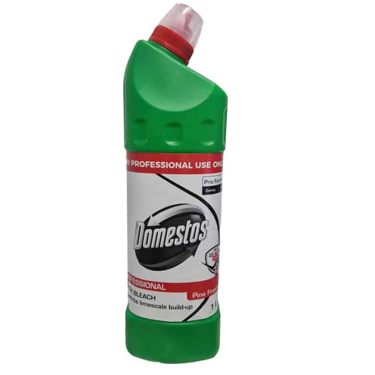 Domestos Professional Pine Fresh, 1L – Dezinfectant lichid pentru suprafețe, cu efect virucid, bactericid și fungicid – poza 1