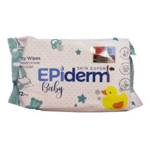 Șervețele umede Epiderm Baby, 72 buc/set – poza 1