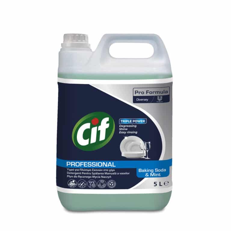 Cif Detergent de vase profesional cu bicarbonat și mentă, 5L – poza 1