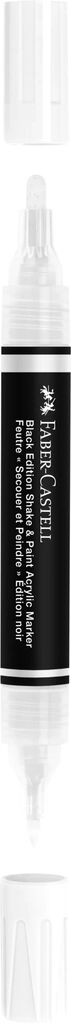 MARKER ACRILIC SHAKE&PAINT ALB FABER-CASTELL – poza 3