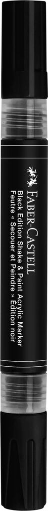 MARKER ACRILIC SHAKE&PAINT NEGRU FABER-CASTELL – poza 2