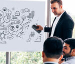BURETE MAGNETIC WHITEBOARD NEGRU DELI – poza 3