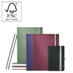 CAIET BIROU A5 DICTANDO ALBASTRU-VIOLET COPERTA CARTON STYLE LEITZ – poza 4