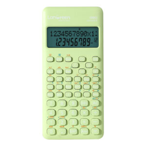 CALCULATOR STIINTIFIC 12DIG 240F VERNIL LONGREEN PLASTIC RECICLAT DELI – poza 1