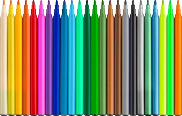 CARIOCA 18+6 CULORI DINOZAURI FABER-CASTELL – poza 3