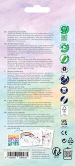 CREIOANE COLORATE 8+2 CULORI JUMBO GRIP UNICORNI FABER-CASTELL – poza 2