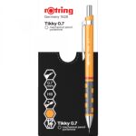 CREION MECANIC 0.7MM TIKKY 3 PORTOCALIU DESCHIS ROTRING – poza 3