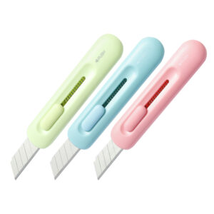 CUTTER MINI CULORI ASORTATE LONGREEN PLASTIC RECICLAT DELI – poza 1