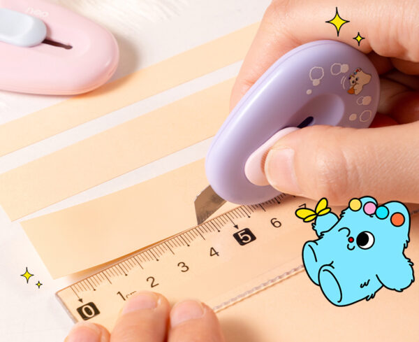 CUTTER MINI CULORI PASTEL M155 DELI – poza 2