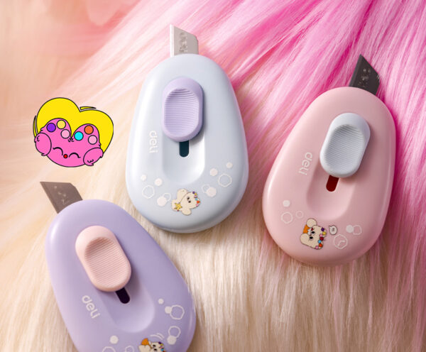 CUTTER MINI CULORI PASTEL M155 DELI – poza 4