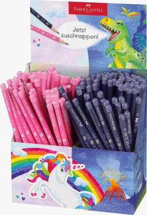 DISPLAY 144 BUC CREION GRAFIT UNICORNI SI DINOZAURI FABER-CASTELL – poza 1