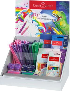 DISPLAY CREIOANE CONCEPT UNICORNI SI DINOZAURI FABER-CASTELL – poza 1