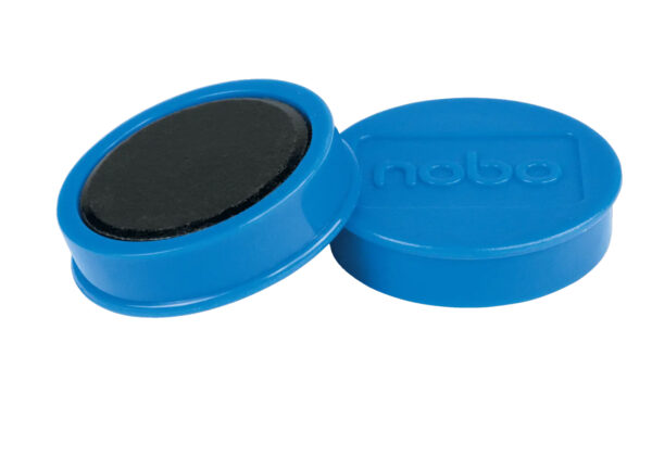 MAGNETI WHITEBOARD 38MM 10/SET ALBASTRI NOBO – poza 2