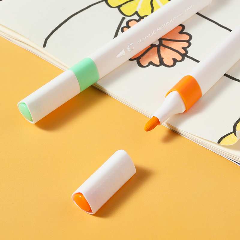 MARKER ACRILIC ALB COLOR EMOTION DELI – poza 4