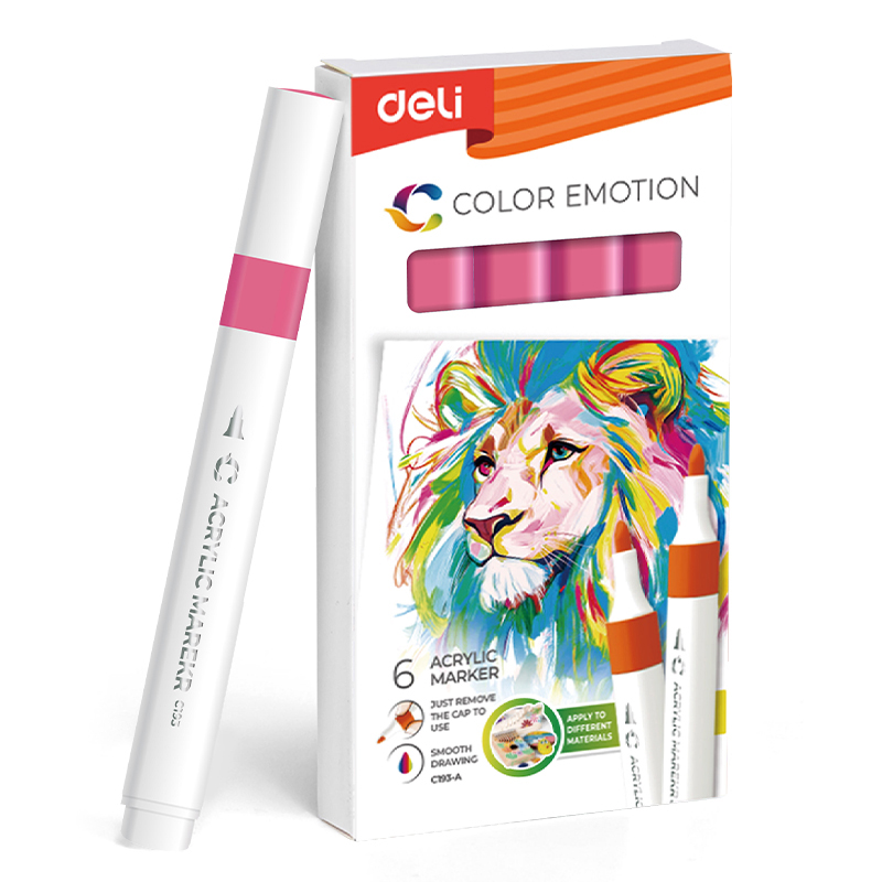 MARKER ACRILIC ROSE COLOR EMOTION DELI – poza 1