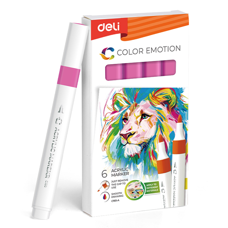 MARKER ACRILIC ROZ APRINS COLOR EMOTION DELI – poza 1