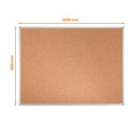 PANOU PLUTA 120 x 90 CM RAMA ALUMINIU ESSENTIALS NOBO – poza 3