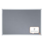 PANOU TEXTIL 90 x 60 CM GRI ESSENTIALS NOBO – poza 2
