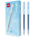 PIX CU GEL CU MECANISM 0.5MM ALBASTRU-TURCOAZ DELI – poza 2