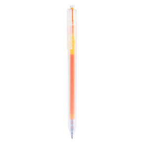 PIX CU GEL CU MECANISM 0.5MM PORTOCALIU DESCHIS DELI – poza 1