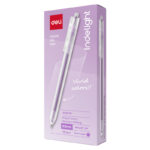 PIX CU GEL CU MECANISM 0.5MM VIOLET PURPURIU DELI – poza 1