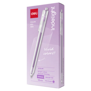PIX CU GEL CU MECANISM 0.5MM VIOLET PURPURIU DELI – poza 1