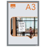 RAMA MAGNETICA AUTOADEZIVA A3 ARGINTIE 2/SET NOBO – poza 1