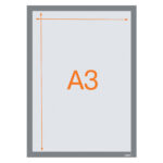 RAMA MAGNETICA AUTOADEZIVA A3 ARGINTIE 2/SET NOBO – poza 4