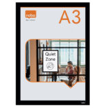 RAMA MAGNETICA AUTOADEZIVA A3 NEAGRA 2/SET NOBO – poza 1