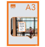 RAMA MAGNETICA AUTOADEZIVA A3 PORTOCALIE 2/SET NOBO – poza 1